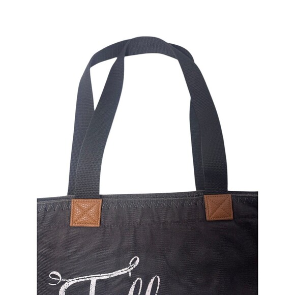 Thirty-One 31 Wander Tote Follow Your Own Path Gray Retired- Fast Shipping - Picture 4 of 16